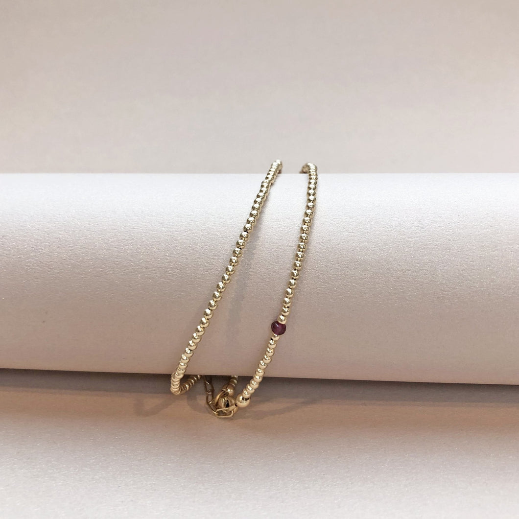 Mini 14k Gold Choker