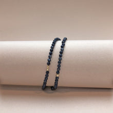 Load image into Gallery viewer, Sapphire &amp; 14k Gold Choker
