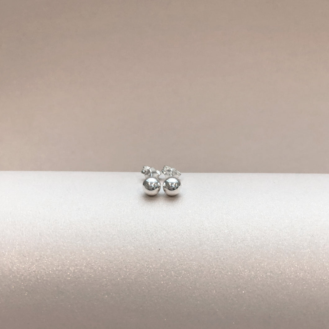 Everyday Sterling Silver Ball Earring