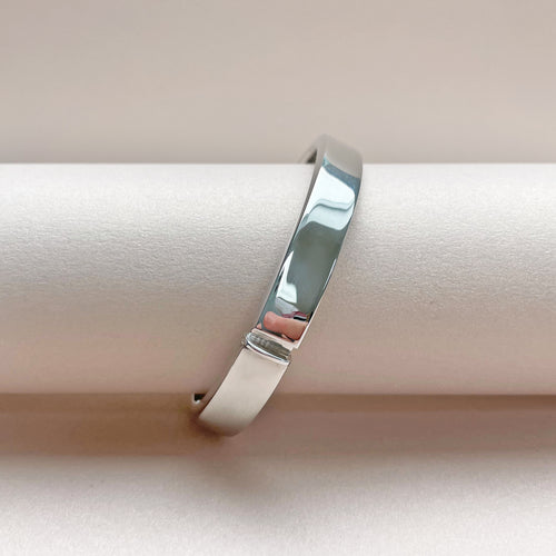 Minimalist Sterling Silver Bangle