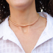 Load image into Gallery viewer, Mini 14k Gold Choker
