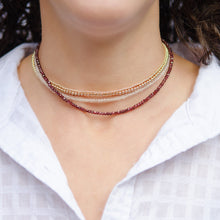 Load image into Gallery viewer, Fine Rose Quartz Choker
