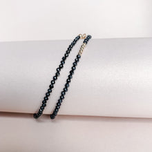 Load image into Gallery viewer, Asymmetrical Black Spinel Choker
